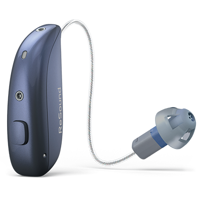 ReSound Vivia miniRIE Blue Smartphone Compatible hearing aids